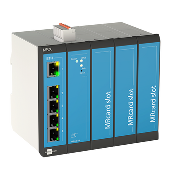 INSYS MRX5 LAN 1.1 modulaire router, 3 slots, 5× Ethernet