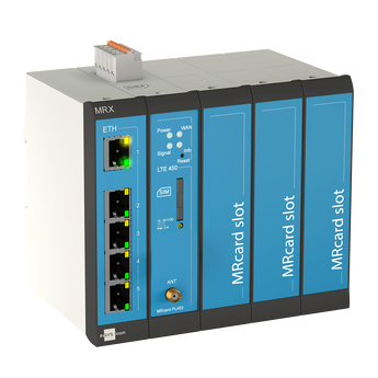 INSYS MRX5 LTE450 1.0 modulaire LTE450 router, 3 slots