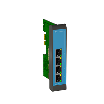 MRcard ES 1.0 – 4-poorts Ethernet kaart voor INSYS MRX
