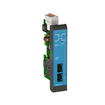 MRcard Fiber 1.0 – glasvezel SFP kaart voor INSYS MRX