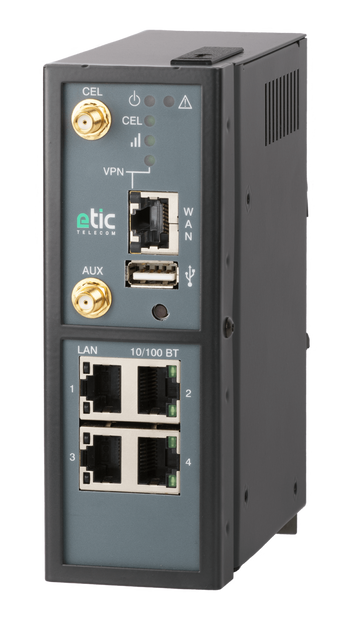 Etic IPL-DEC-400-LW Ethernet + 4G back-up router