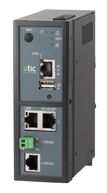 Etic IPL-E-220 industriële Ethernet VPN-router, RS232/485