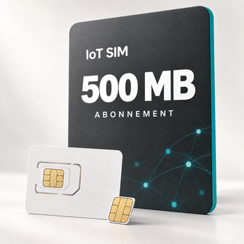 IoT SIM abonnement 500 MB per maand, €5