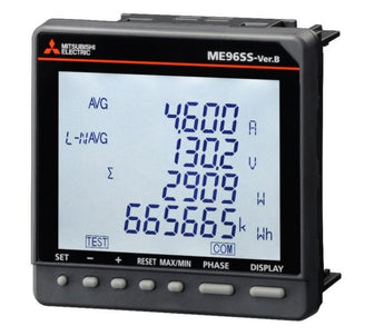 Mitsubishi ME96 energiemeter 3-fasen Modbus, basis