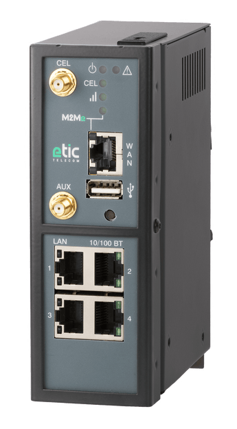 Etic RAS-EC-400-LW Machine Access Box 4G, 4 LAN