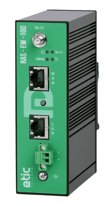Etic RAS-EW-100 Machine Access Box, Ethernet + WiFi