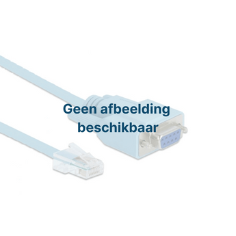 RS232-kabel RJ45 naar DB9 male, 1 meter