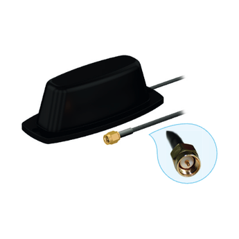 Magneet-, schroef- of plakantenne 4G/3G/2G, 5 m SMA