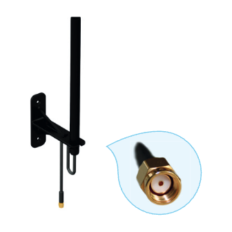 INSYS WiFi wandantenne 2,4 GHz IP65, RP-SMA