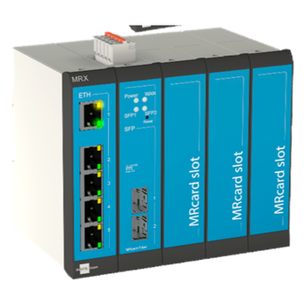INSYS MRX5 Fiber 1.0 modulaire glasvezel router, 3 slots