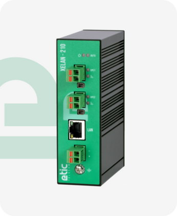 Etic XELAN-BP210 Single Pair Ethernet extender bypass