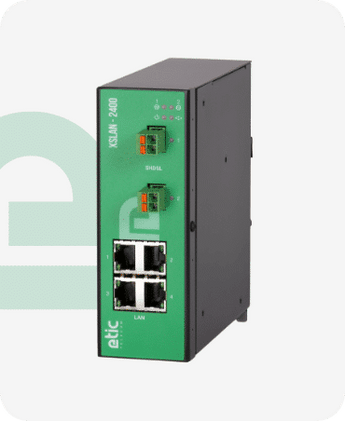 Etic XSLAN-BP2400 SHDSL switch met bypass