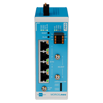 INSYS MOROS.neo-EW.4G 4G router met WiFi 6, 2× SIM