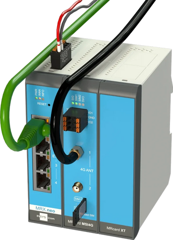 INSYS MRX3.neo-EW modulaire router WiFi 6, 2 slots