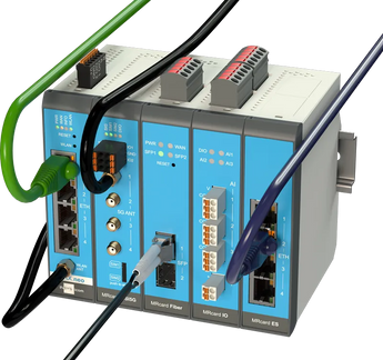 INSYS MRX5.neo-EW modulaire industriële router met WiFi 6 voor DIN-rail