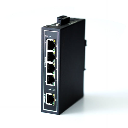 5-Port Industrial Ethernet Switch 10/100Mbps