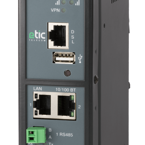 Etic IPL-A-220 industriële ADSL VPN-router, RS232/485