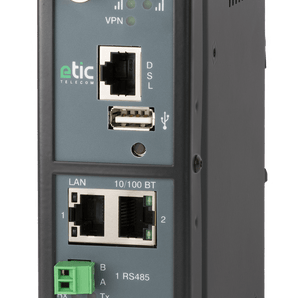 Etic IPL-AW-220 ADSL + WiFi VPN-router, RS232/485