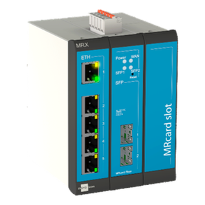 INSYS MRX3 Fiber 1.0 glasvezel router SFP, 1 slot