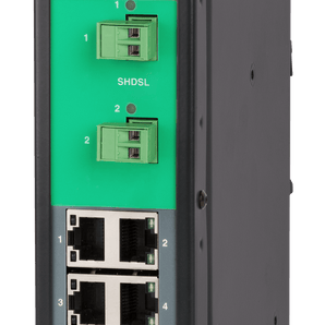 Etic XSLAN-2400 SHDSL industriële Ethernet switch