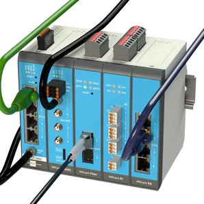 INSYS MRX5.neo-EW modulaire industriële router met WiFi 6 voor DIN-rail